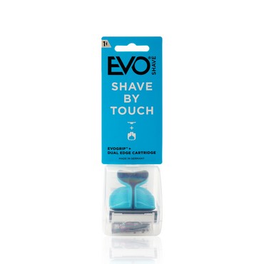Станок для бритья EvoShave Shave by Touch Аква + сменная кассета 1шт