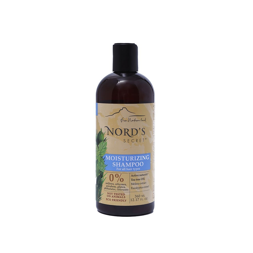 

Увлажняющий шампунь для волос Nord's Secret Moisturizing " мелисса и масло чайного дерева " 360мл