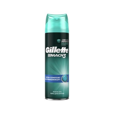 Успокаивающий гель Gillette Mach 3 для бритья " Complete Defense " 200мл