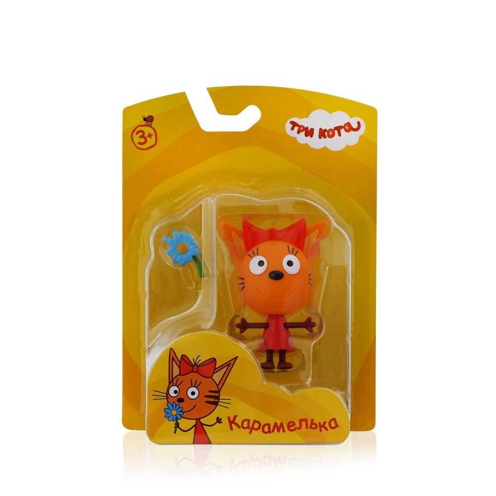 

Игрушка 1 Toy Три кота пластиковая " Карамелька "