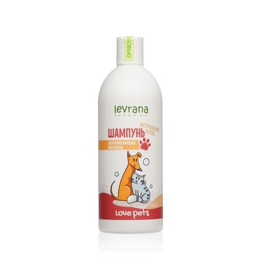 Шампунь для собак и кошек всех пород Levrana Love Pets 500мл