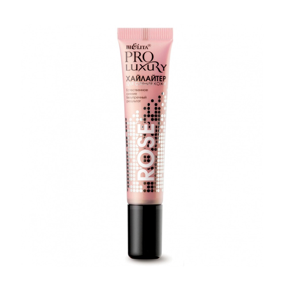 

Жидкий хайлайтер для лица Bielita Proluxury Rose 15мл
