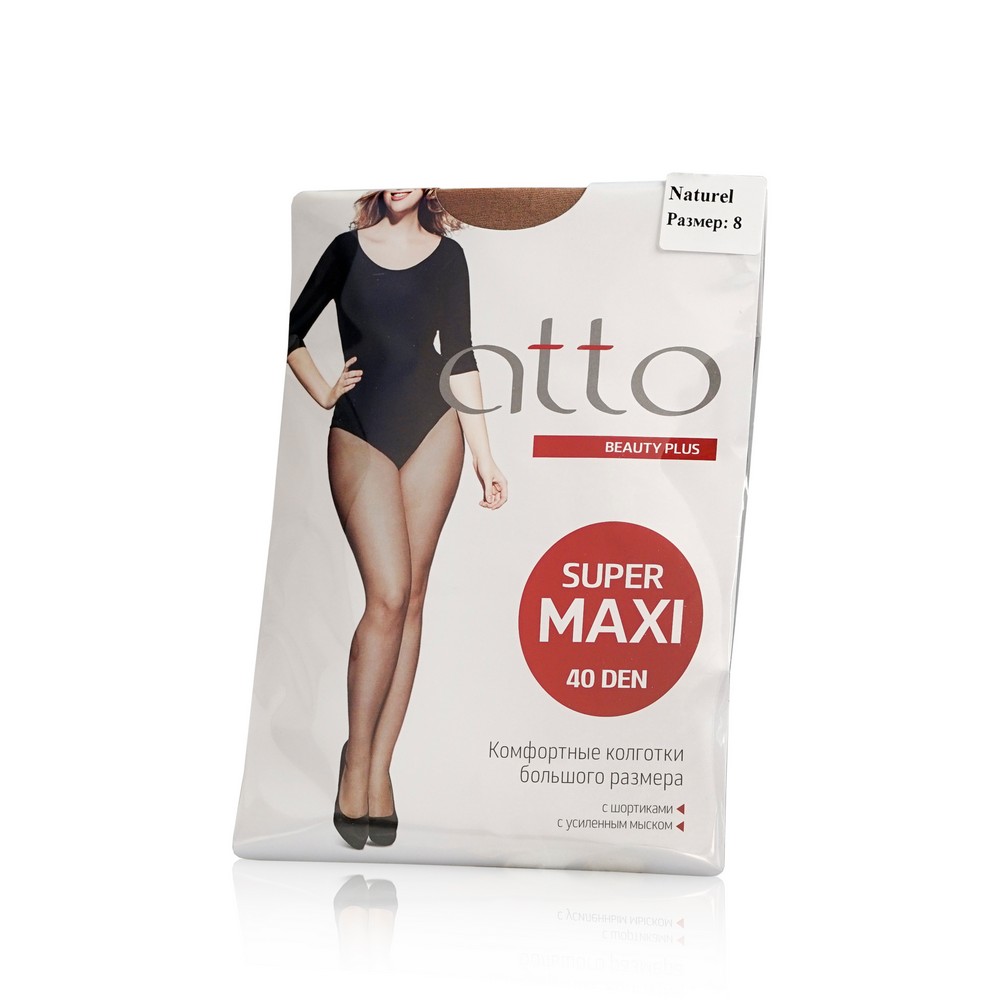 

Женские колготки Atto Beauty Plus 40den телесный 8 размер