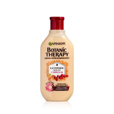 Шампунь Garnier Botanic Therapy для слабых , склонных к выпадению волос " Касторовое масло и миндаль " 400мл