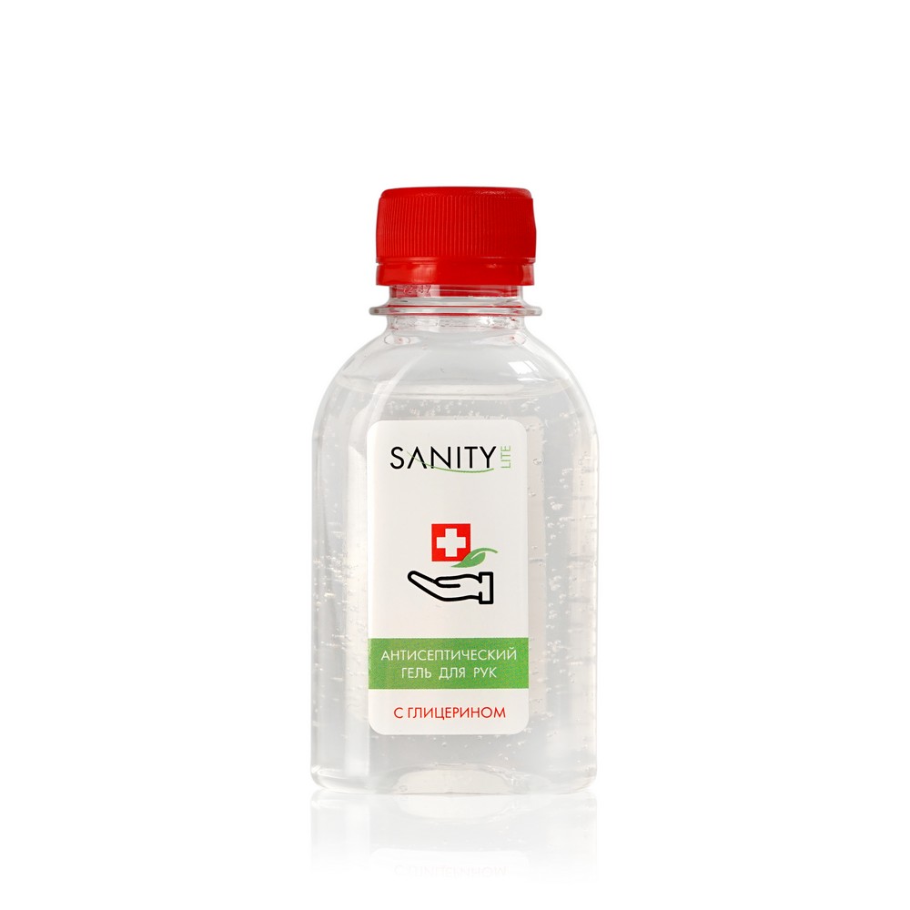

Антисептический гель для рук и ногтей Sanity Pro Lite с глицерином 105мл