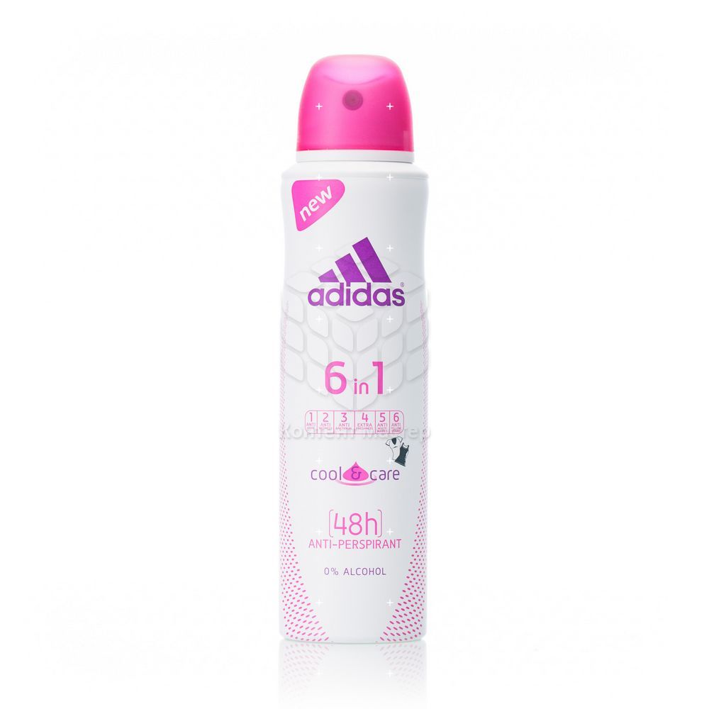 

Женский дезодорант - антиперспирант Adidas Cool&Care 6 в 1 150мл