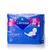 Женские гигиенические прокладки Libresse maxi Goodnight 10шт