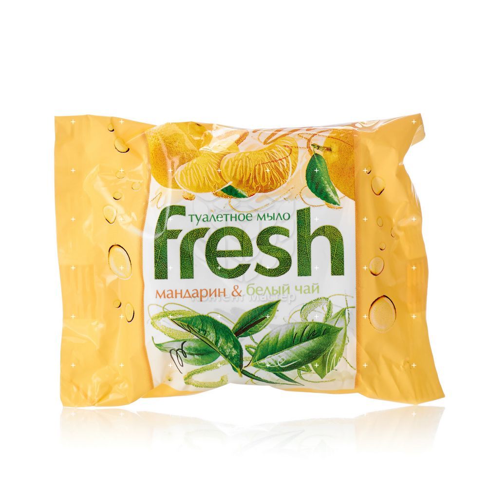 

Туалетное мыло Fresh , мандарин и белый чай 50г