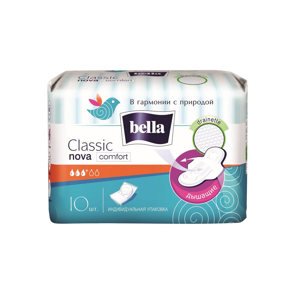 

Женские прокладки Bella Classic Nova 10шт