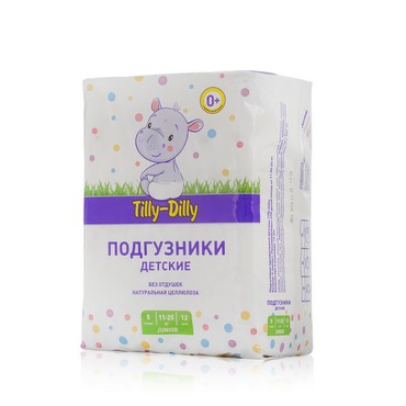 Детские подгузники Tilly-Dilly 5 11-25кг 12шт