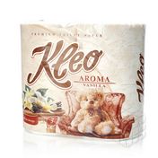 Туалетная бумага Kleo Aroma 3х-слойная " Ваниль " 4шт