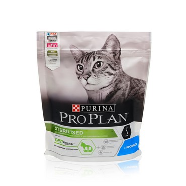 Сухой корм для стерилизованных кошек Pro Plan Sterilised , Кролик , 400г
