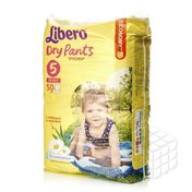 Подгузники - трусики Libero Dry Pants для детей Junior 10-14кг 50шт