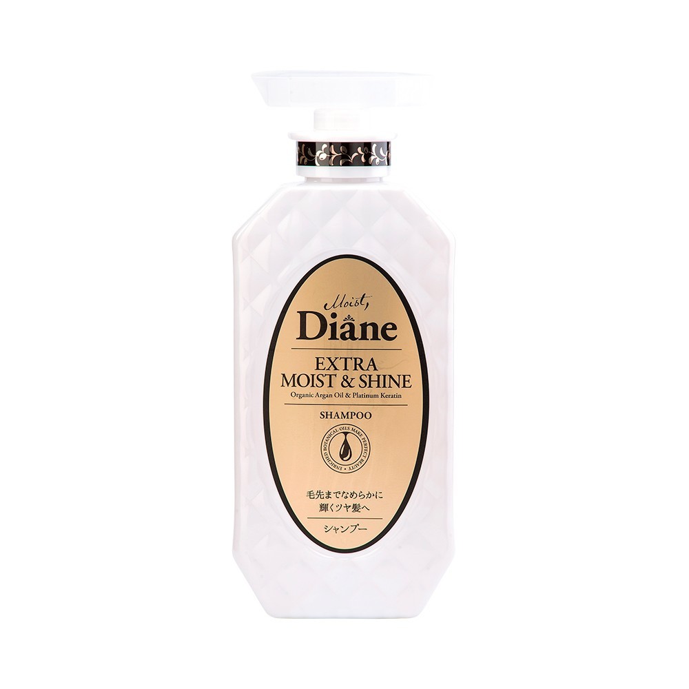 

Увлажняющий кератиновый шампунь для волос Moist Diane Perfect Beauty " Extra Moist & Shine " 450мл