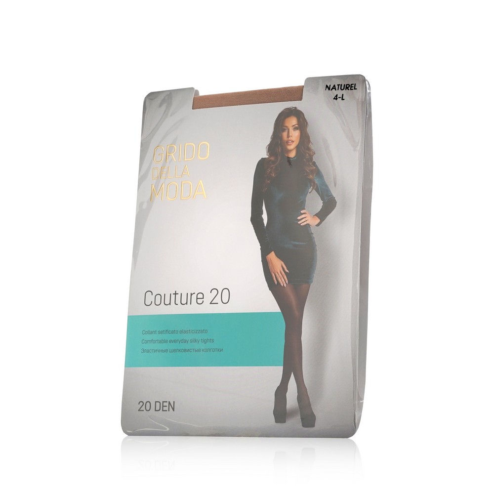 

Женские колготки Grido della Moda Couture 20den Natural 4 размер