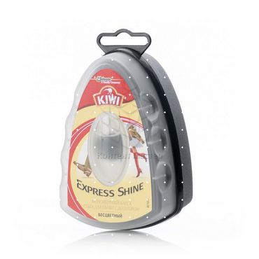 Губка для обуви Kiwi Express Shine для гладкой кожи с дозатором 6мл