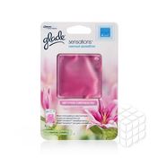 Гелевый освежитель воздуха Glade Sensations " Цветочное совершенство " , сменный картридж 8г