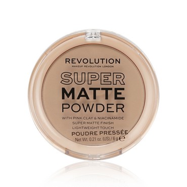 Пудра для лица MakeUp Revolution Super Matte , Vanilla , 6г