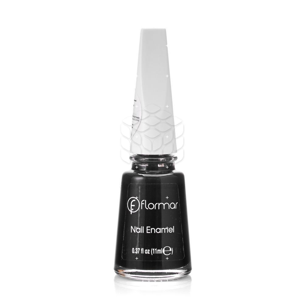 

Лак для ногтей Flormar NAIL ENAMEL 313 Black minimalism 11мл