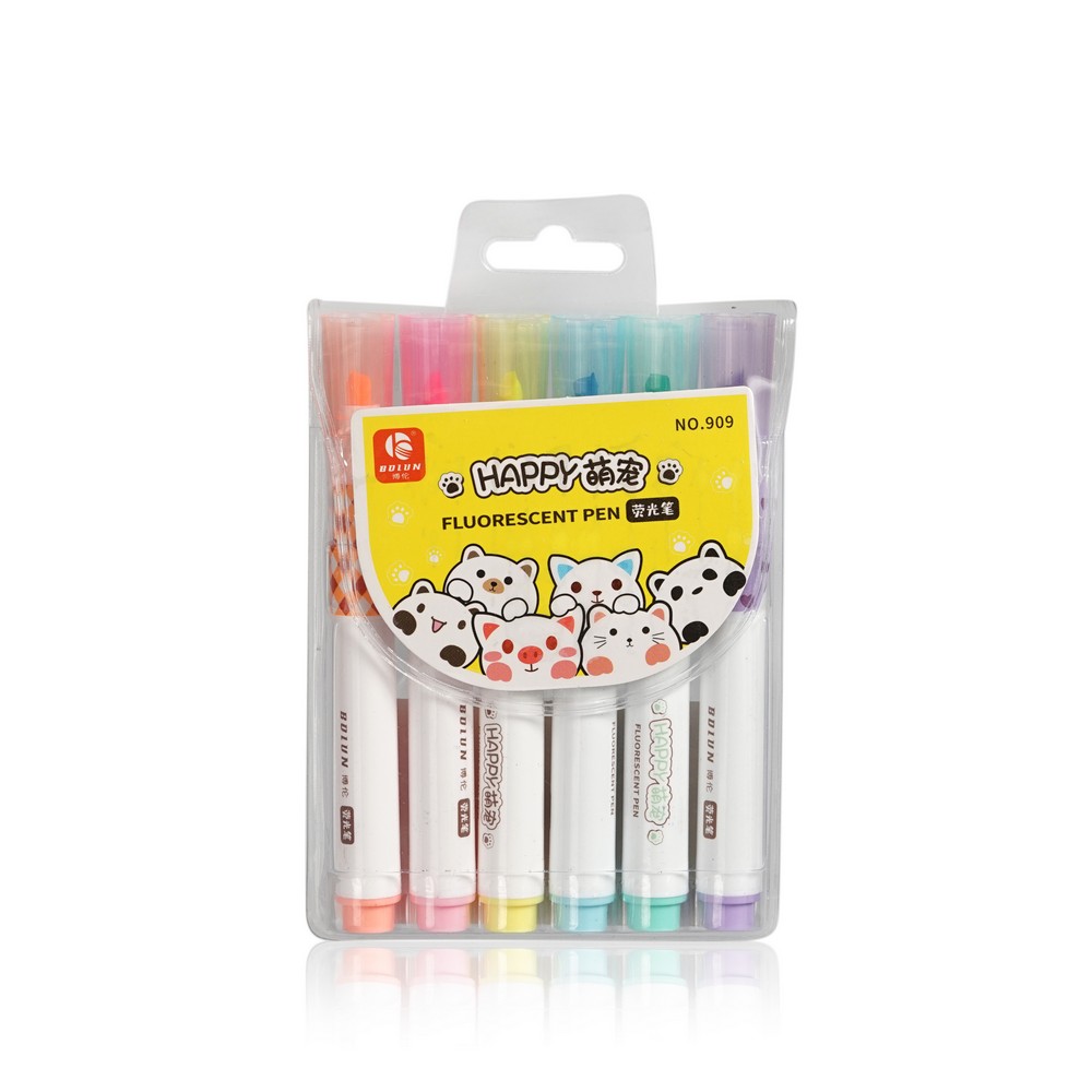 

Набор текстовыделителей " карандаши " 6шт