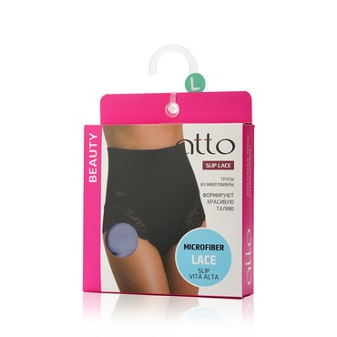 Женские трусы Atto Lace slip vita alta Лаванда L