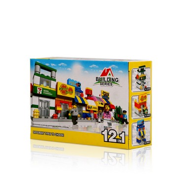 Игрушка - конструктор " Улица " 34-43 элемента