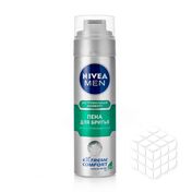 Антибактериальная пена Nivea Men для бритья Серебряная защита 200мл