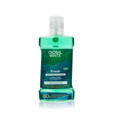 Ополаскиватель для полости рта Global White Fresh 300мл