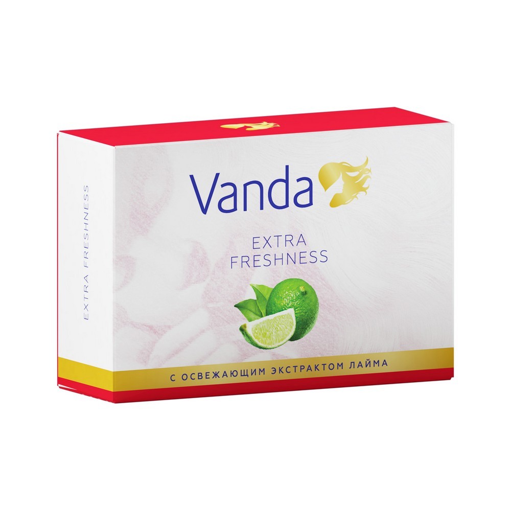 

Туалетное мыло Vanda " Extra Freshness " 85г