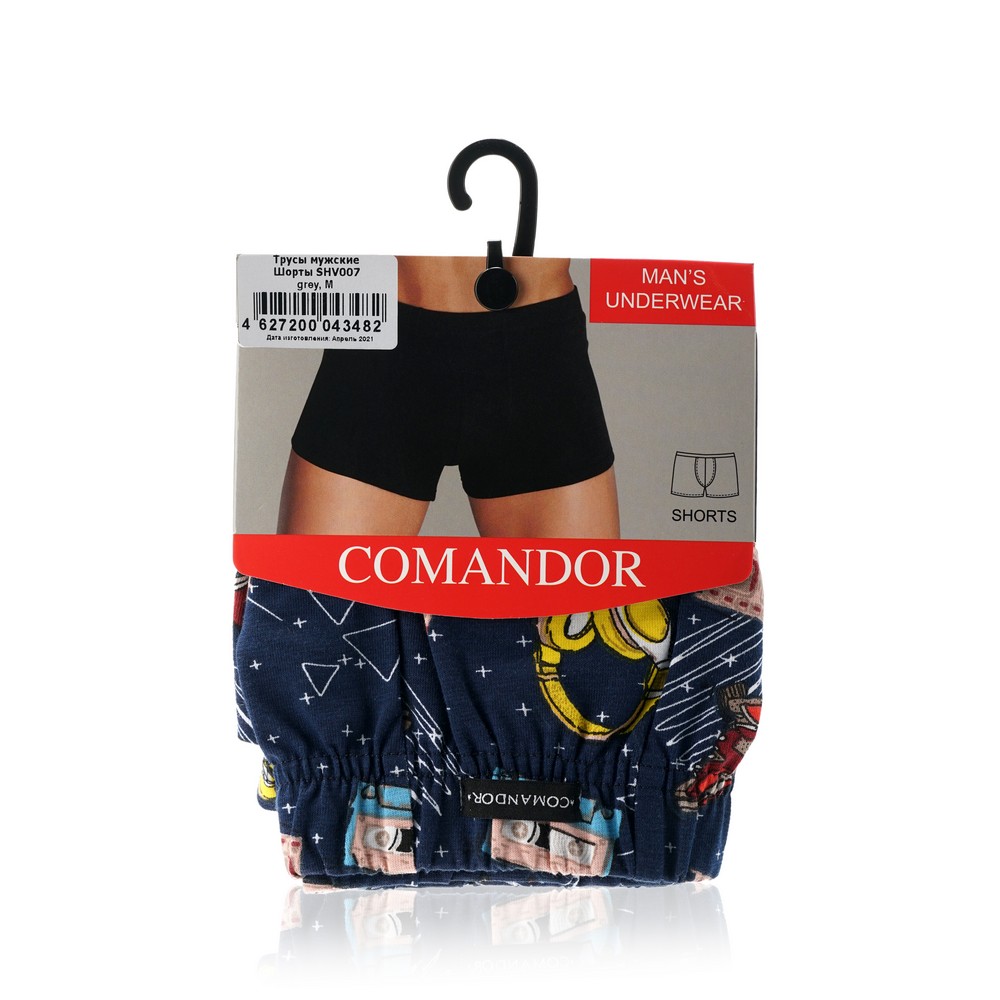 

Мужские трусы - боксеры Opium Comandor SHV007 Grey , M