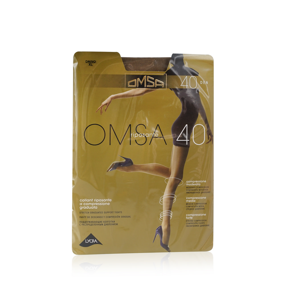 

Женские колготки Omsa 40den Daino 5 размер