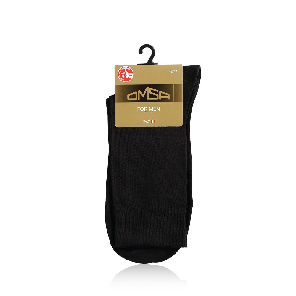 

Мужские носки Omsa Classic трикотажные , 203 , Nero , р.42-44