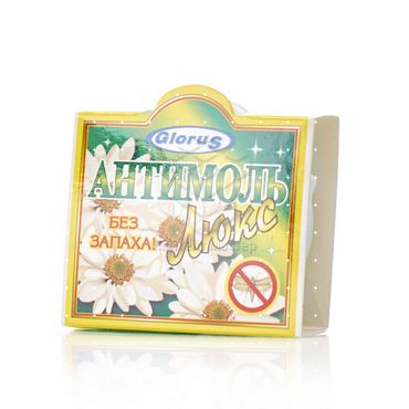 Средство от моли Glorus Антимоль " Люкс " без запаха