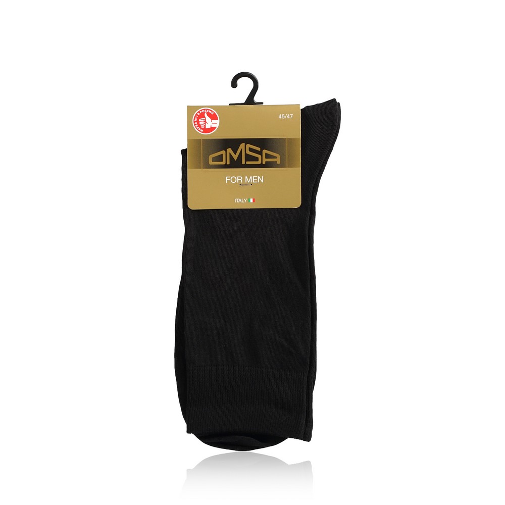 

Мужские носки Omsa Classic трикотажные , 203 , Nero , р.45-47