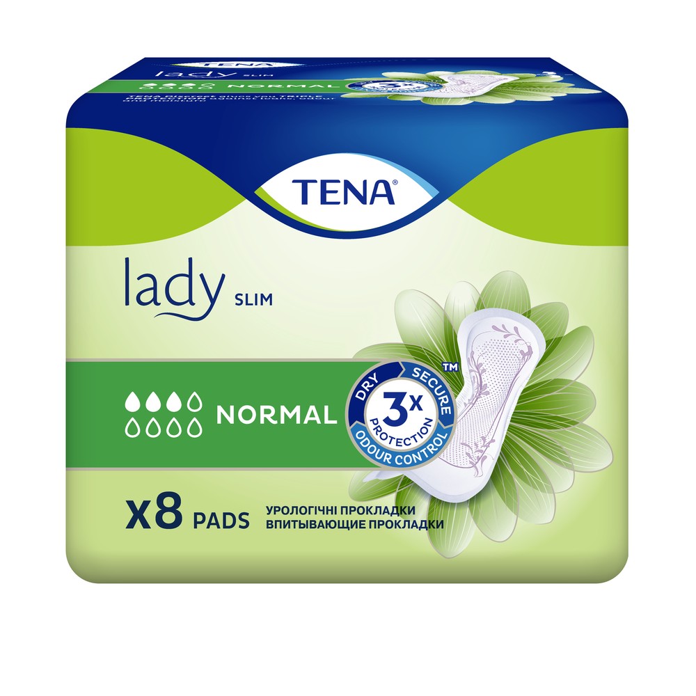 

Урологические прокладки Tena Lady Slim Normal 8шт