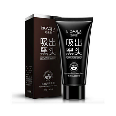 Маска - пленка для лица Bioaqua с активированным углем от черных точек и от прыщей 60г