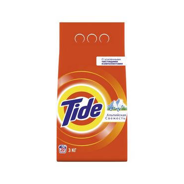 Порошок для стирки автомат Tide " Альпийская свежесть " 3кг