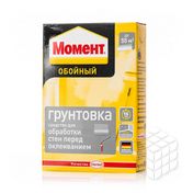 Грунтовка Момент Обойный для обработки стен перед оклеиванием 150г