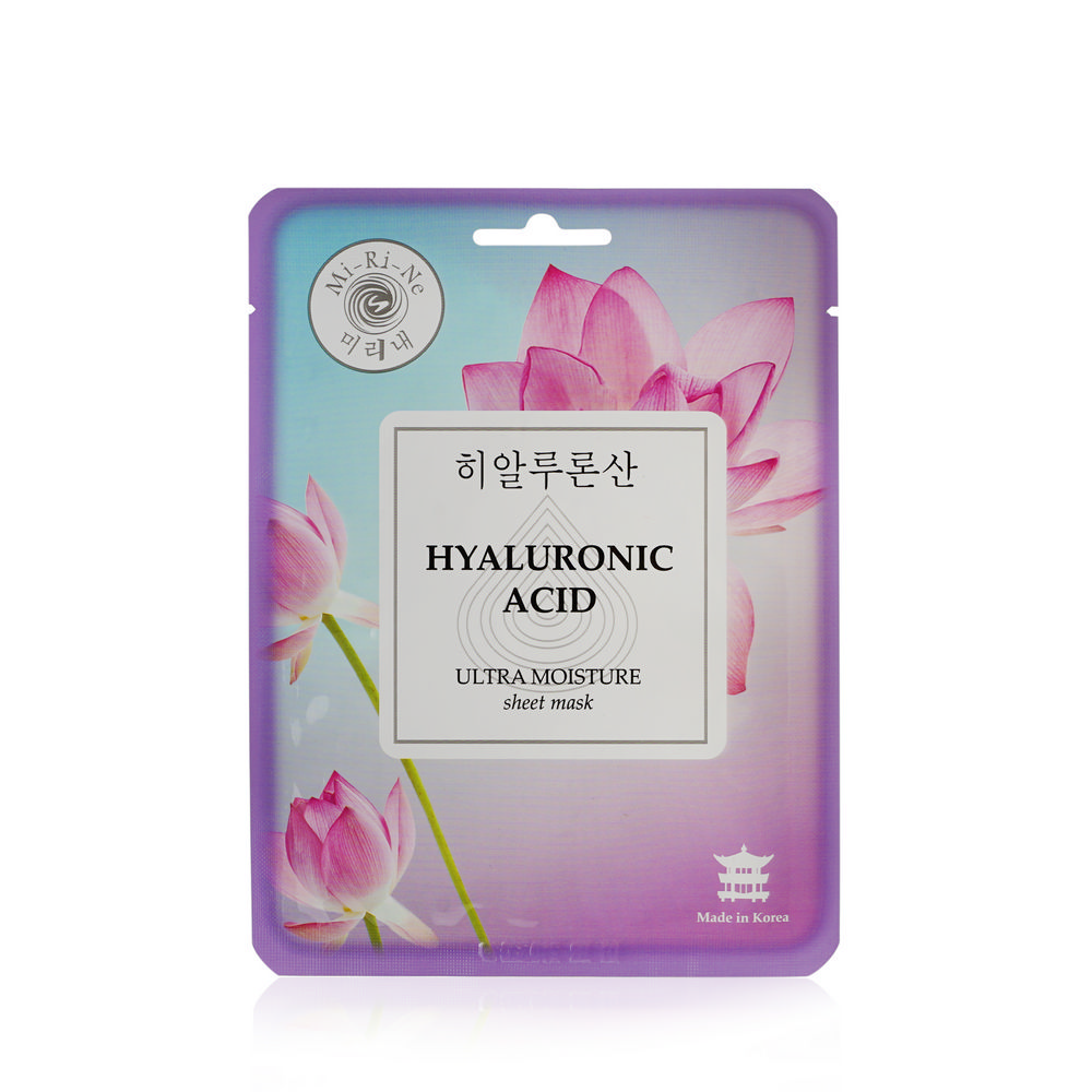 

Маска для лица Mi-Ri-Ne Hyaluronic Acid тканевая , Ультраувлажняющая 23г