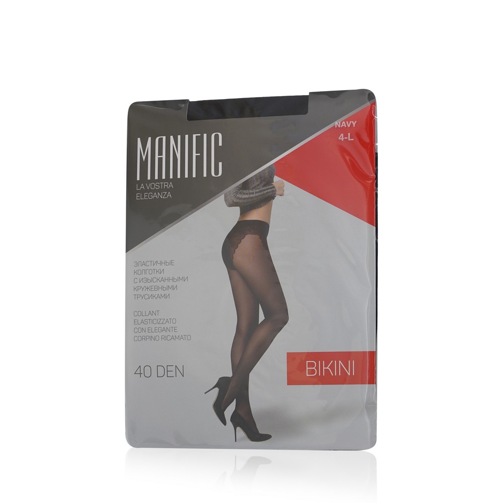 

Женские колготки Manific Bikini 40den Navy L