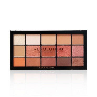 Тени для век MakeUp Revolution Re-Loaded , Iconic Fever , 15 цветов , 16,5г
