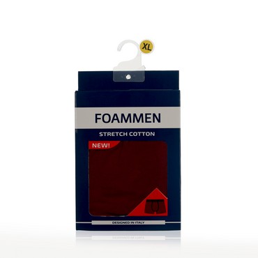 Мужские трусы Foammen Fo210001-2 , Бордовый , XL