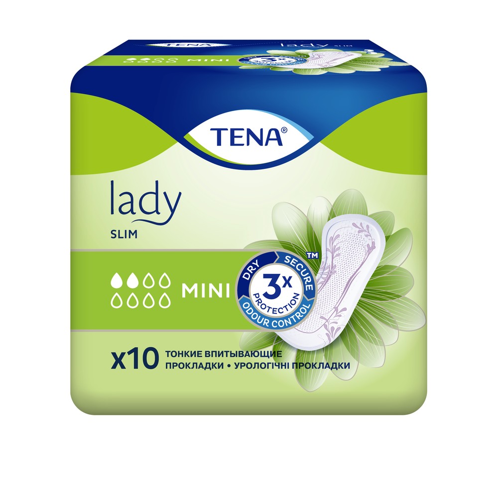 

Урологические прокладки Tena Lady Slim mini 10 шт