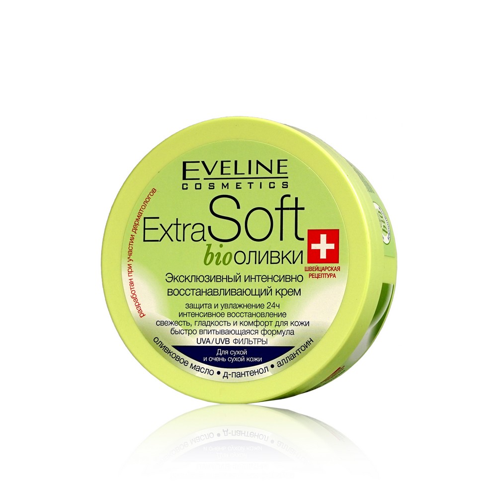 

Интенсивно восстанавливающий крем Eveline EXTRA SOFT для лица 200мл