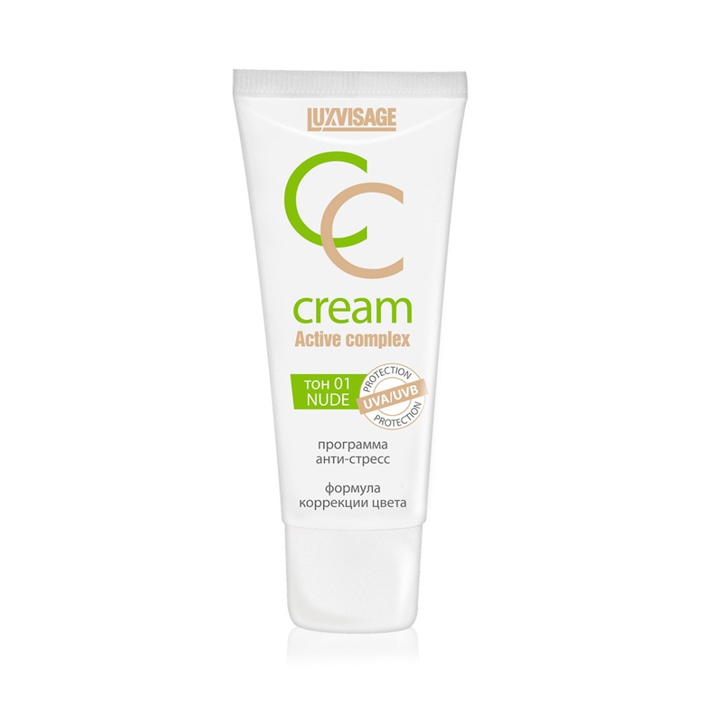 

Тональный крем для лица Luxvisage CC Cream 01 Nude 30г