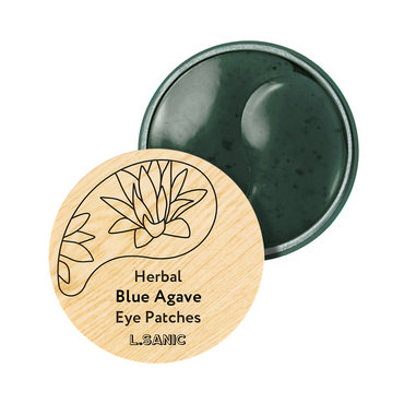 Гидрогелевые патчи для области вокруг глаз L.Sanic " Herbal Blue Agave " с экстрактом голубой агавы 60шт