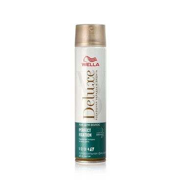 Лак для волос Wella Perfect fixation Мегафиксация (5) 250мл. Фото упаковки