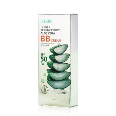 BB крем для лица Blumei увлажняющий с алоэ вера SPF 50 50мл