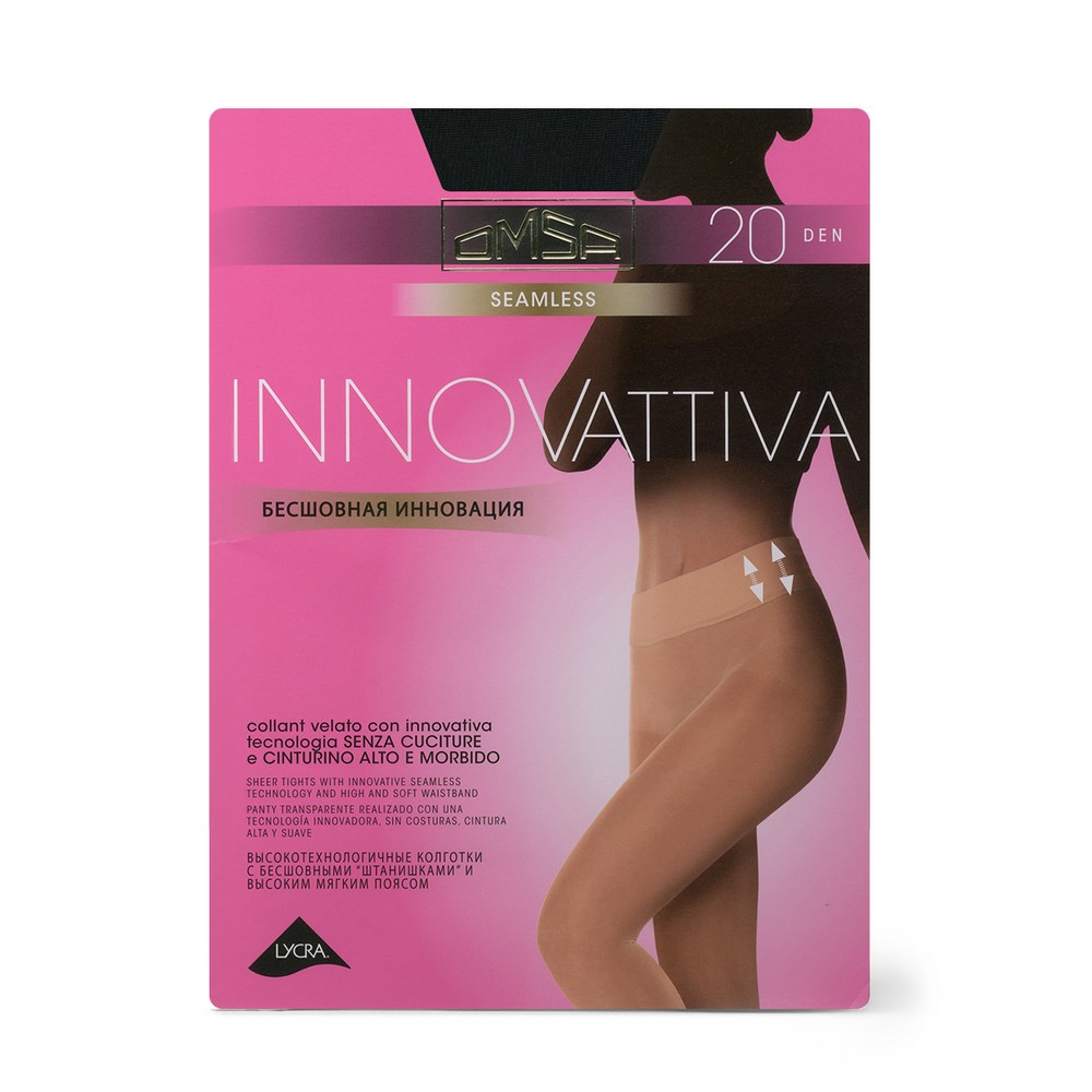 

Женские колготки Omsa Innovativa 20den Nero 2 размер