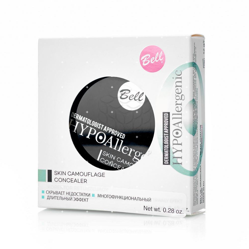 

Корректор Bell HYPOAllergenic Skin Camouflage Concealer для лица 12г
